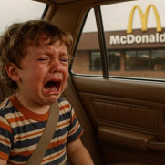 Create an adult Mcdonald's - a Macca's free from screaming children