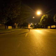 Street lights and humps